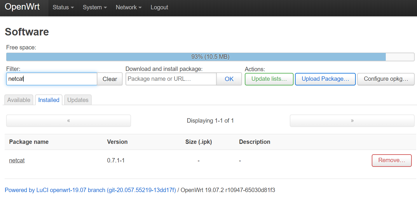 openwrt-netcat